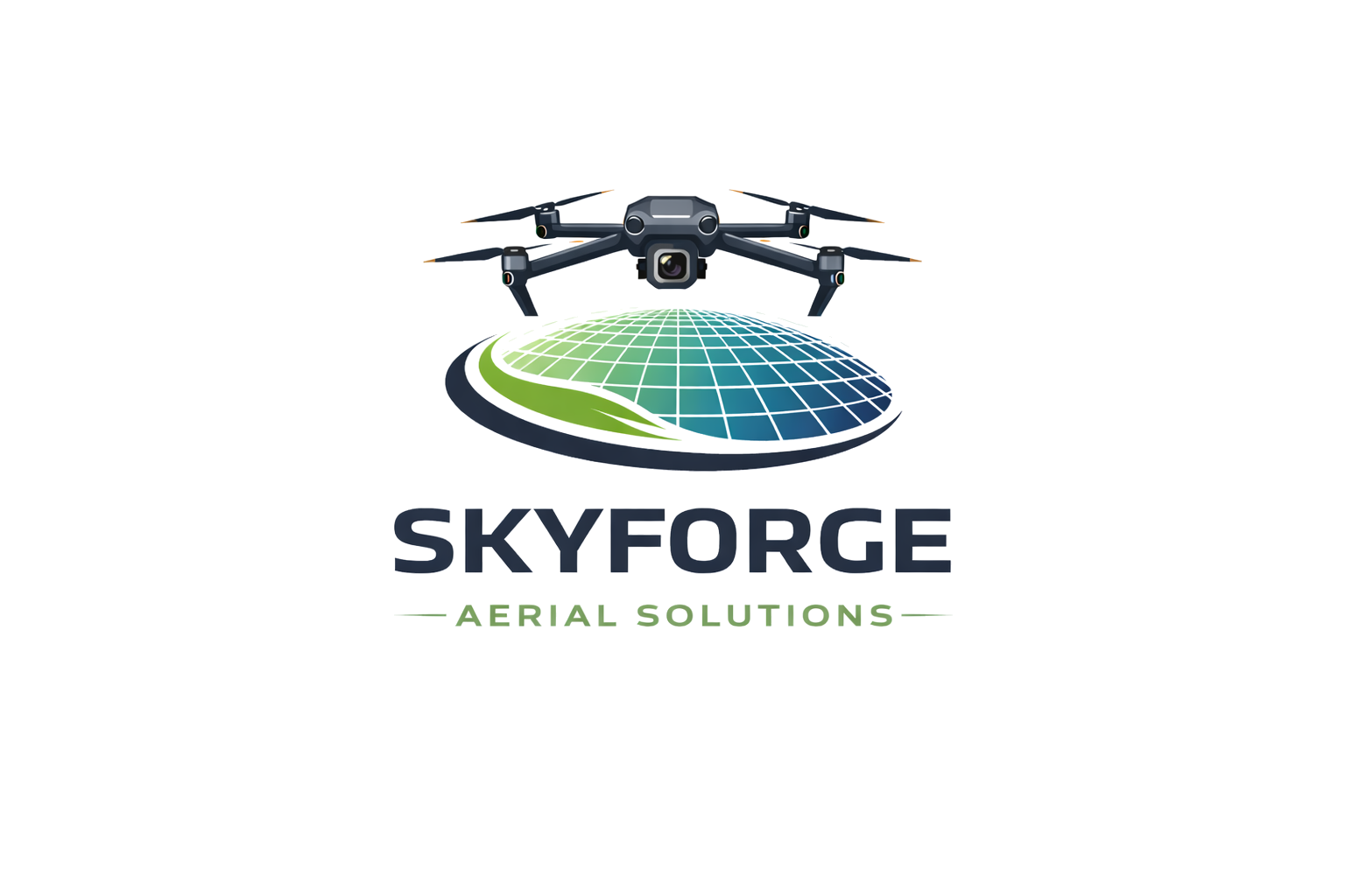 SkyForge Aerial Solutions logo